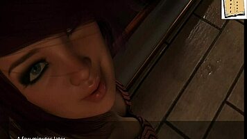 Wvm 113 chatting to gogeous pink haired milf in anime hentai style