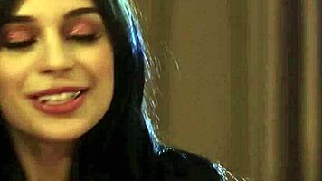 Clarke Kent convinces Aria Valencia to stay the night