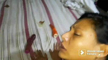 Latina Stepdaughter Asks To Fill Her Ass With Cum Once