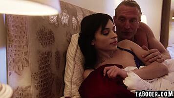 Clarke Kent convinces Aria Valencia to stay the night