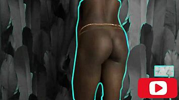 i'm fuckin my roommate's narrow ass with a dildo