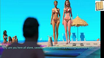 Hey, a wife and her stepmother get into some blonde cartoon fun.