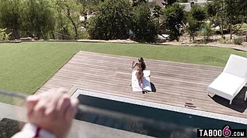 Girlfriends Cadence Lux and Mackenzie Mace in Hot Lesbian Action