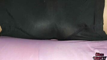 Suggestive-Neutral xxx desi stepdaughter shows off cute big pussy while alone at home