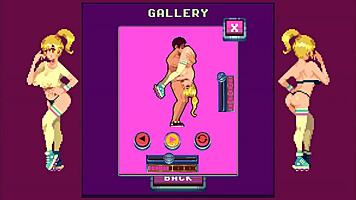 just chilling with roller babe in hentai game ep 3, outdoor gangbang with bbc and bwc