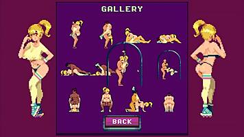 just chilling with roller babe in hentai game ep 3, outdoor gangbang with bbc and bwc