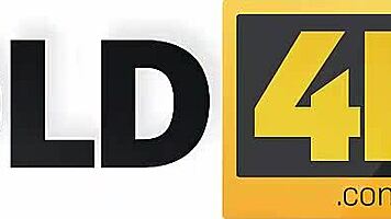 OLD4K - Old Gentleman Welcomes Adorable Babe to His Home, So Sweet!