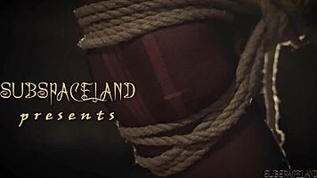 Naughty teen 18+ager gets spanking and humiliation in bondage fuck