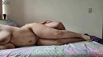 Venezuelan brunette girlfriend bent over for slutty ass riding and cowgirl fucking.