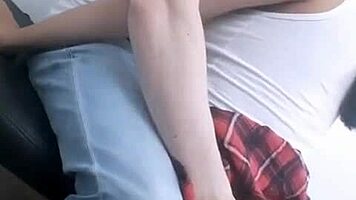 hot school babe really knows how to suck dick until cumshot fills her mouth after class. she's a pro!