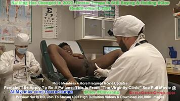 Athletic Virgin Rina Deflowered In Hospital Gyno Exam By Doctor