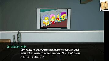 my new family series features teen redhead with small tits in erotic cartoon game