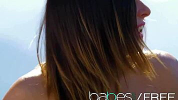 baewatch parody ally breelsen sucks cock in doggystyle with kristof cale