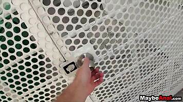 Beach babe Nikki Chase takes hard anal pounding outdoors