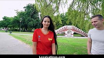 hot big ass spanish latina andreina deluxe gives oral and gets fucked for cash by world cup fans