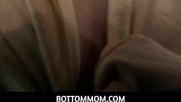 Oh god, after my best friend cast a naughty spell, helpless stepson comes for deepthroat and pussy sex!