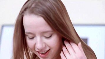 Electrifying Doggy Drilling Of Gorgeous Teen's Pussy With Hard Fucking And Sucking