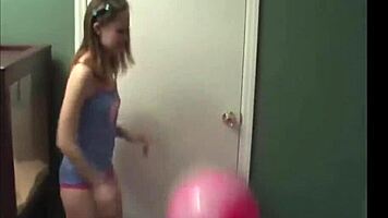 petite babe flashes tits under skirt with upskirt panties and thong