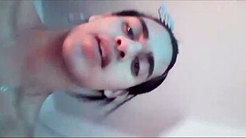 I'm watching crazy prostitutes' selfie vids and hardcore fucks.