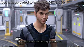 I'm checking out this cute robot girl in space, cumshot everywhere.