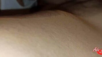 Hot Teen 18+ Latina Sucks Hard Cock Deepthroat Until Cum Covered in Homemade Big Tits Scene