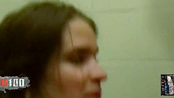 young blonde babe hunts for sex in public outdoor areas of czech republic