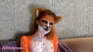 Fox went wild sucking deep before riding hard on top. She took a thick cumshot right in her mouth.