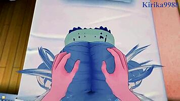 Himiko Toga and Mirko have intense POV sex in My Hero Academia hentai