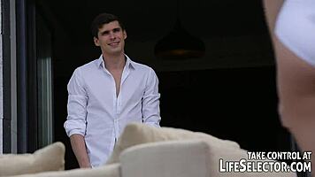 Gorgeous girls anal fantasies with teen assfucking