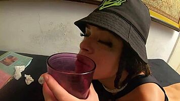 Pagando Boquete While Getting a Tattoo - Mirella Montana