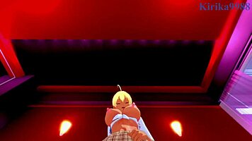 Erina Nakiri and Ikumi Mito Engage in Intense POV Sex in Food Wars Hentai