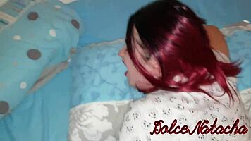Petite Young Girl Tries Something New And Exciting
