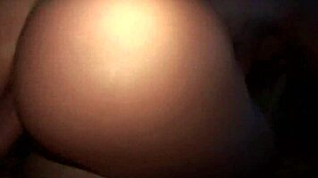 Allexis gets a candy cane inserted into her asshole outdoors