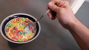 Hey! Stepsister Nauli Nala Sucks Stepbrother’s Monster Cock on Table!