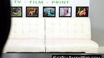 Redhead Teen Macy Monroe Gets Pounded And Facial In Casting