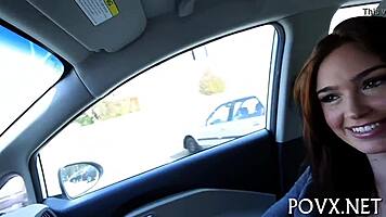 naked angel enjoys being drilled in pussy blowjob and hardcore pov fucking