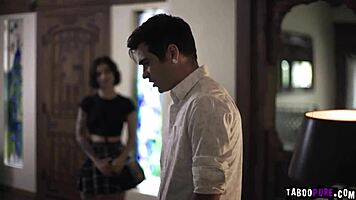 Does Stevie agree to anal with Lucky?