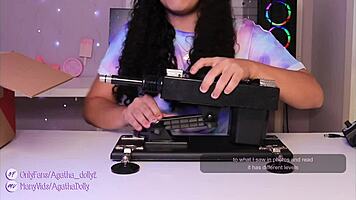 Agatha Dolly Tests New Sex Machine