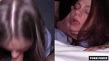 Girlfriend Penetrated Wildly On Sofa