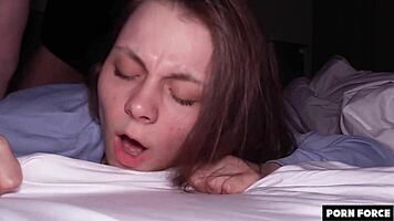 Girlfriend Penetrated Wildly On Sofa