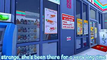 Two futanari dominatrixes seduce girl in sims anime hentai sfm