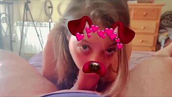 Compilation Of Homemade Blowjobs With Snap Chat Filter Featuring Sexy Latina Teens!