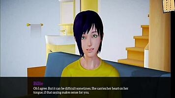 My New Family 286 Features Redhead Teen With Small Tits In Cartoon Adventure