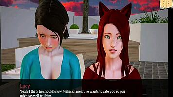 My New Family 286 Features Redhead Teen With Small Tits In Cartoon Adventure