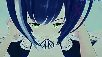 Karyl and Arisa in princess connect re dive pov hentai scene