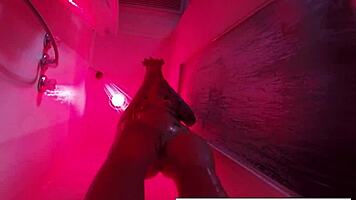 hot kendra cole masturbates in sexy shower 😍