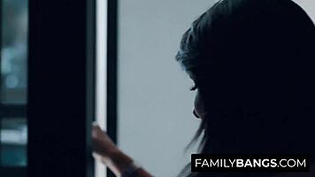 Yo, check this out, spontaneous stepdaughter liv wild surprises stepmom jaclyn taylor