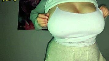 Did you see my neighbor's video playing with her huge tits?