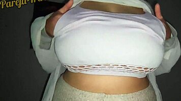 Did you see my neighbor's video playing with her huge tits?