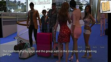 Oh wow, the wife and stepmother are playing naughty games!